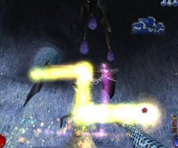 Screenshot: Spellcasting in Arx Fatalis